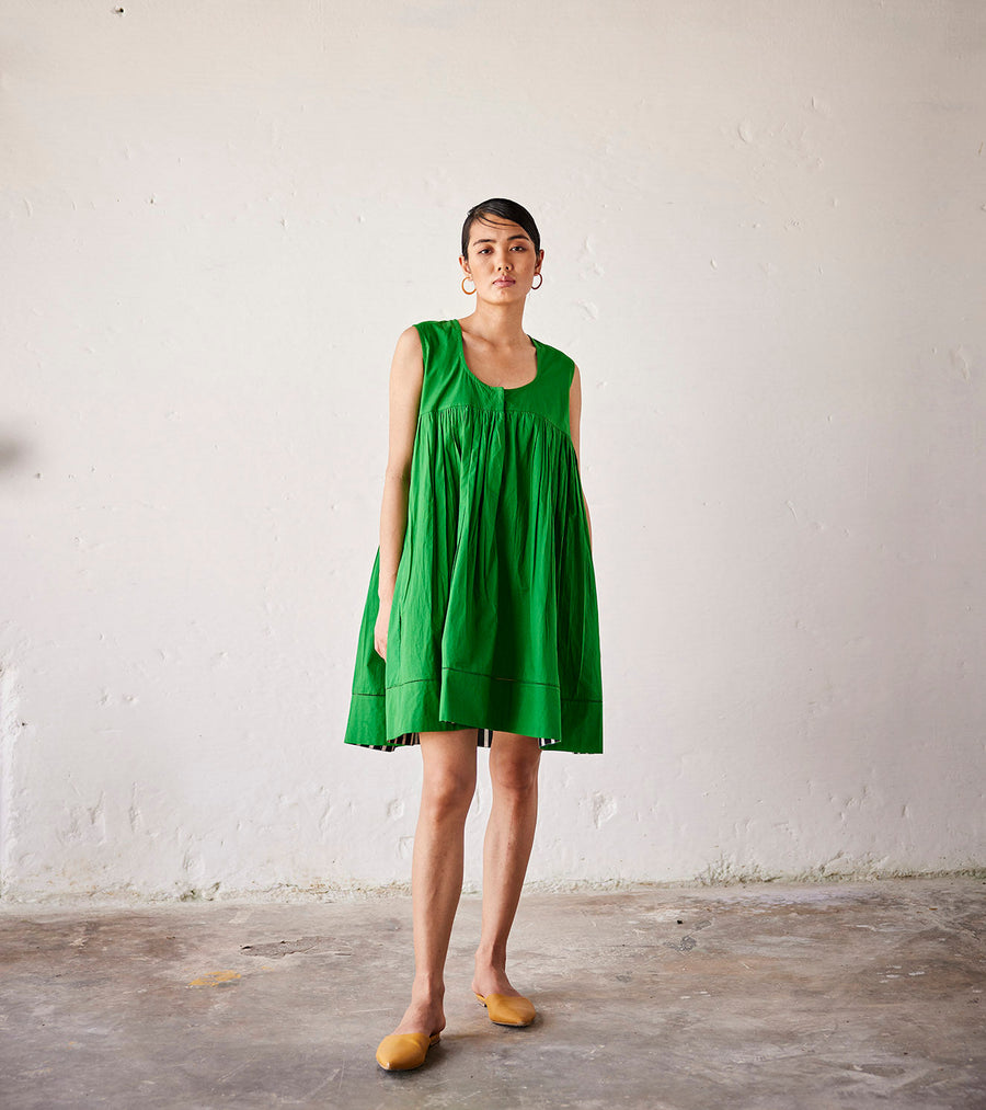 A Model Wearing Green Pure Cotton Kiwi, curated by Only Ethikal