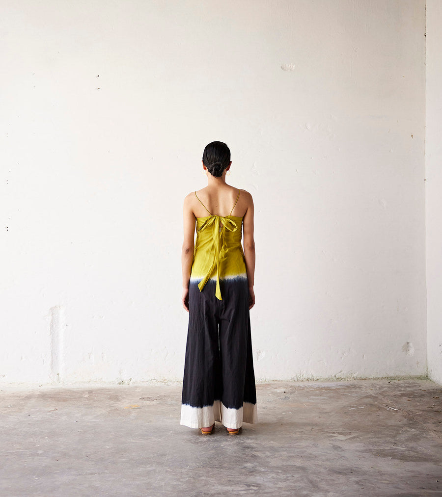 A Model Wearing Multicolor Pure Cotton Lemonade, curated by Only Ethikal