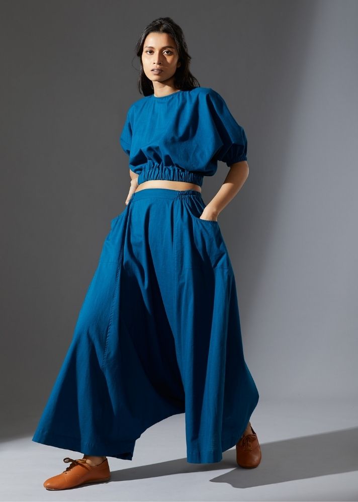 قميص سفارا - أزرق