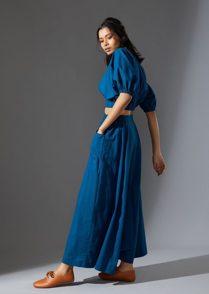 قميص سفارا - أزرق